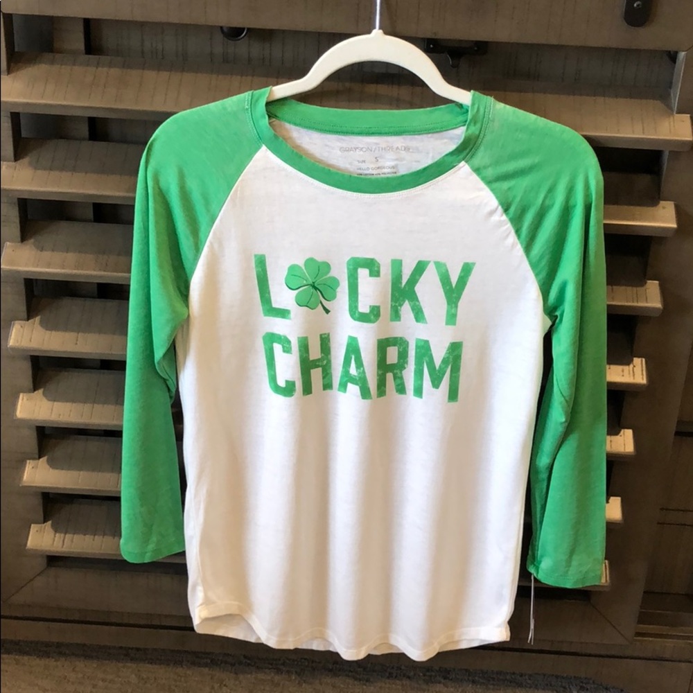 St. Patrick’s Day Baseball Shirt - Lucky Charm